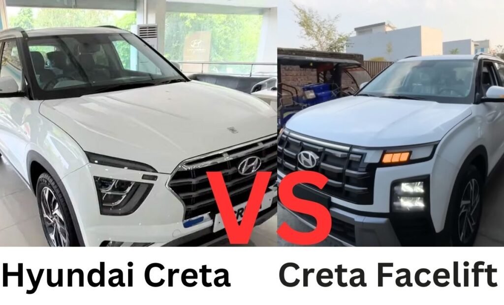 Hyundai Creta Vs Facelift 2024